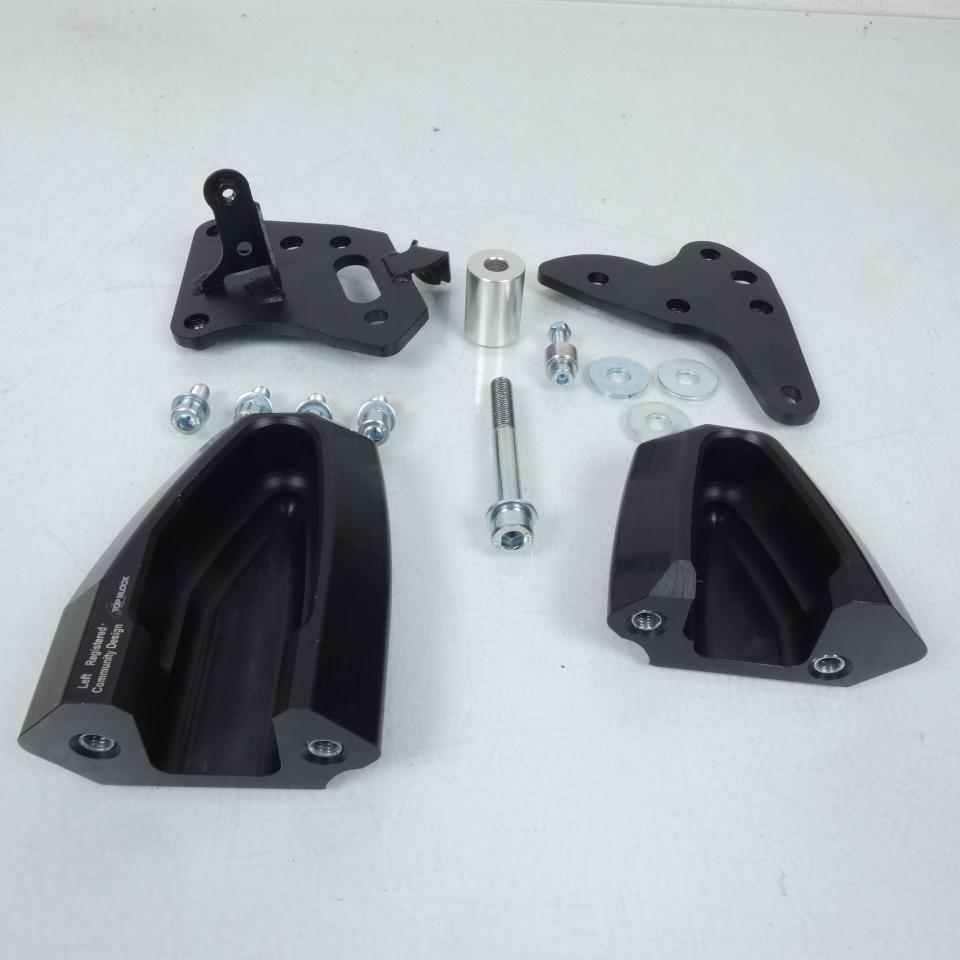 Kit tampon protection Top Block RLK15 pour moto Kawasaki 650 ER6-N 2006 à 2008