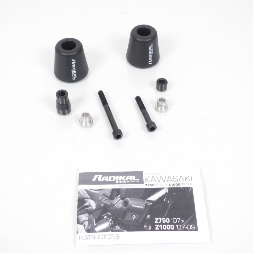 Tampon pare carter Radikal pour moto Kawasaki 750 Z750 R 2011 EQ323 Neuf