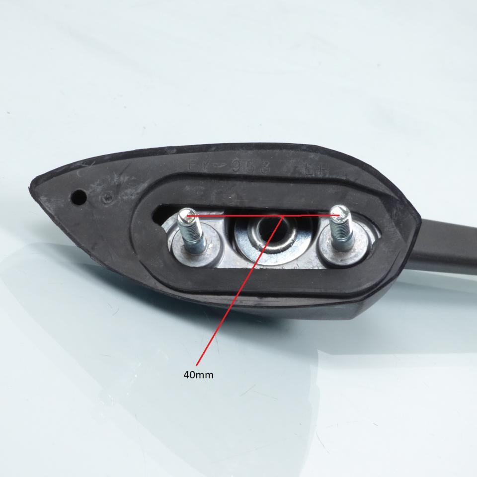 Rétroviseur gauche Vicma pour Moto Yamaha 600 XJ6 Diversion F 2010 à 2014 20-80592 / EY995I entre axe 40 Neuf