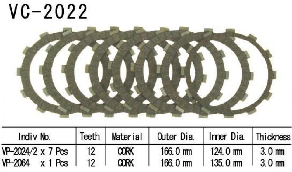 Disque d embrayage pour Yamaha YZF R1