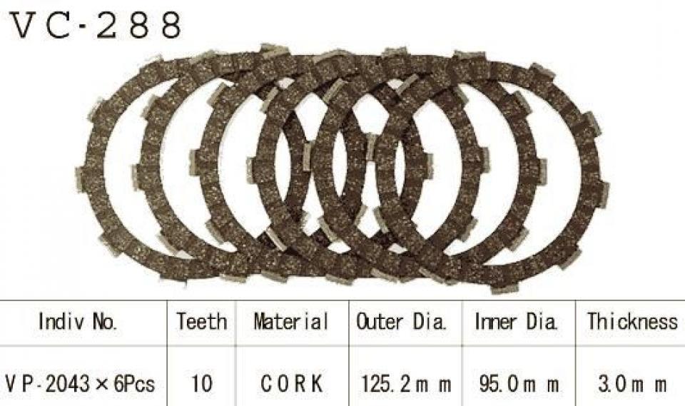 Disque d embrayage pour Yamaha TZR