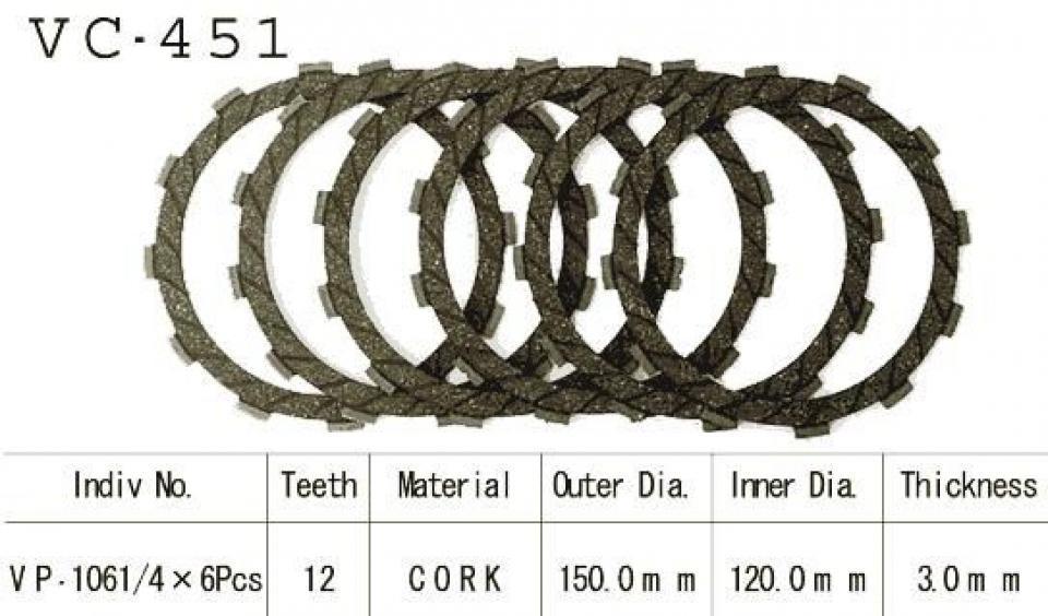 Disque d embrayage pour Suzuki Lt-A F Eiger
