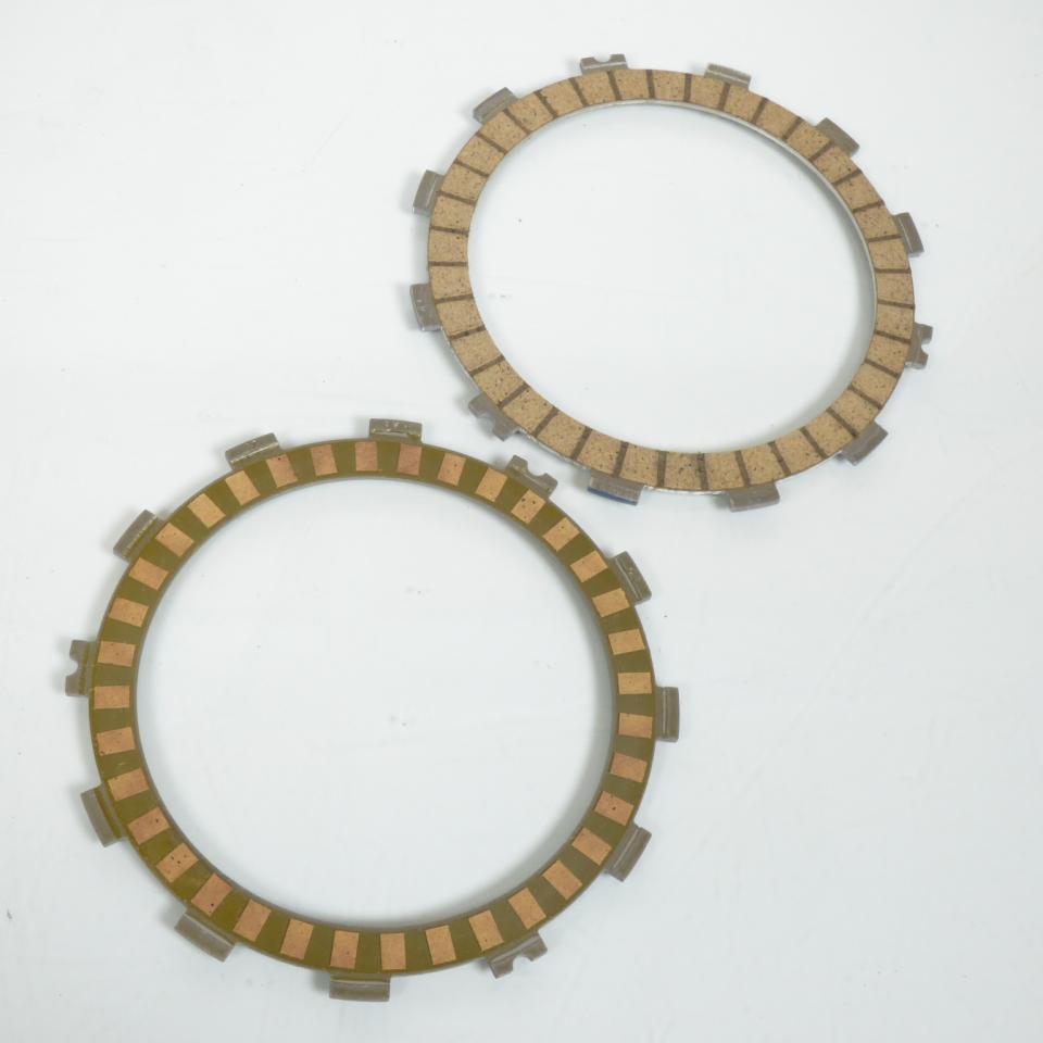 Kit 8 disque d'embrayage garnis Tecnium pour moto Kawasaki 450 KXF 2006 à 2018