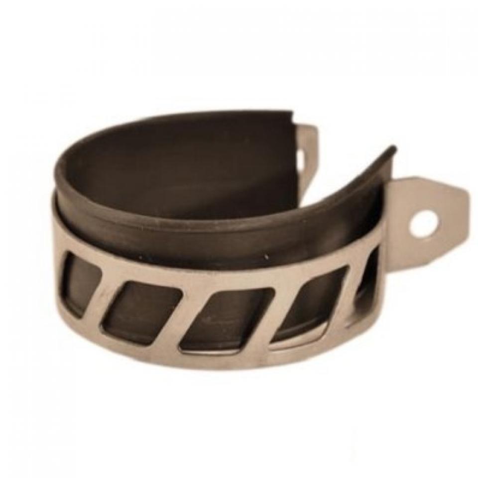 Collier de pot d échappement Doppler pour Moto Aprilia 50 RS ER1 / WR7 / GP8.0 chrome carré Neuf
