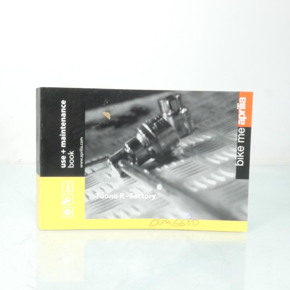 Manuel du propriétaire utilisateur pour Aprilia Tuono