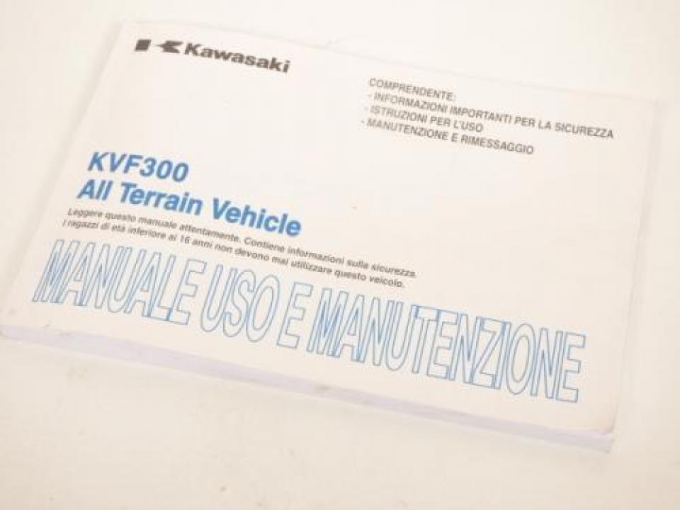 photo piece : Manuel du propriétaire utilisateur->Kawasaki KVF