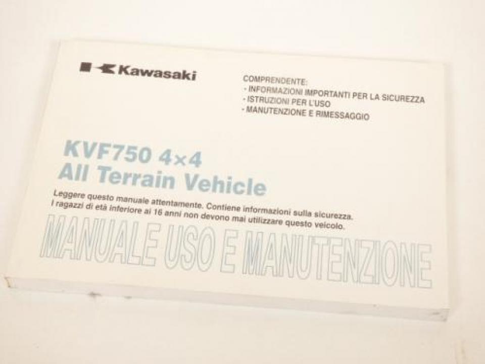 photo piece : Manuel du propriétaire utilisateur->Kawasaki KVF