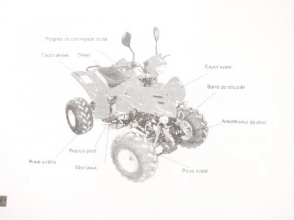 Manuel du propriétaire utilisateur origine pour Quad Shineray 200 STII XY200STII Occasion