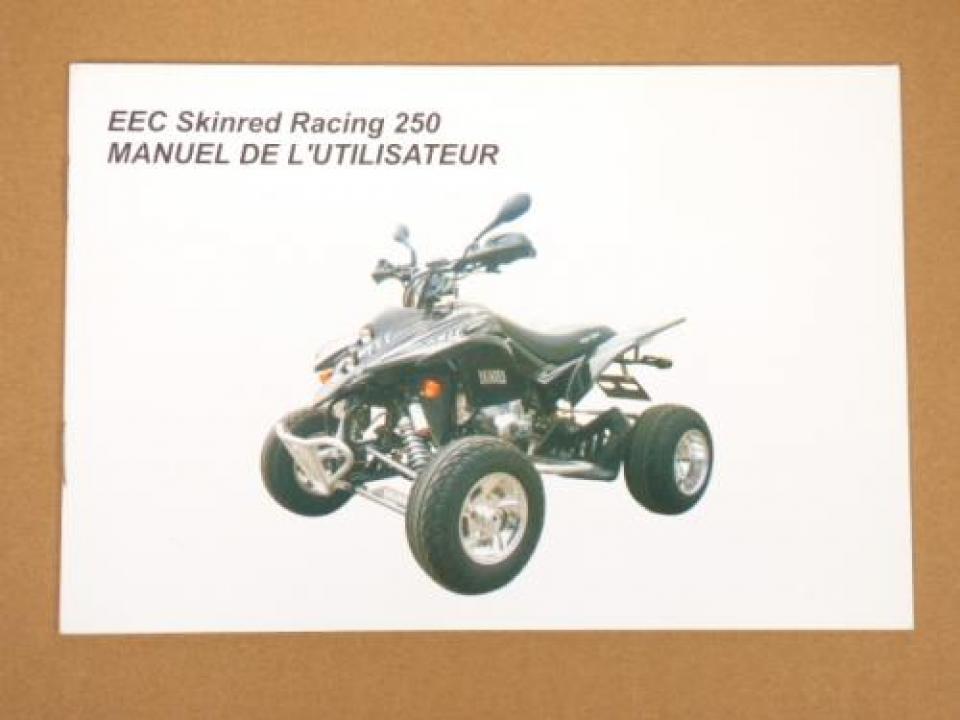 Manuel du propriétaire utilisateur origine pour quad Shineray 250 Skinred racing EEC Occasion