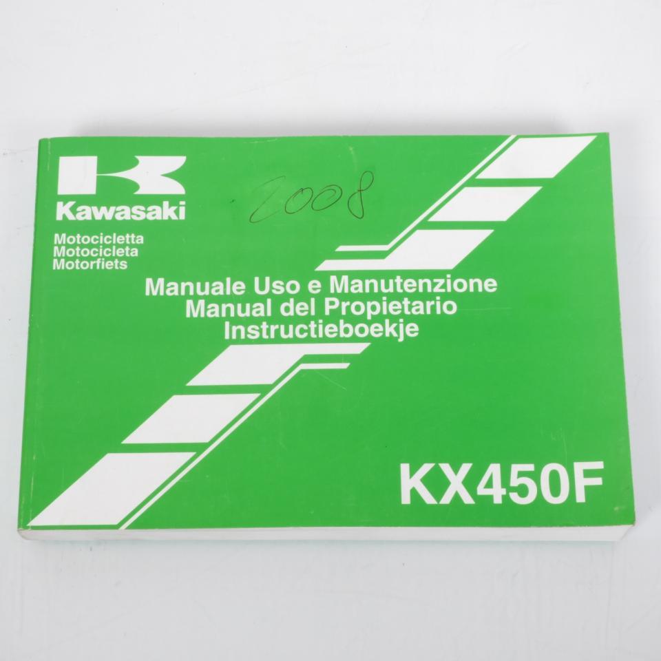photo piece : Manuel du propriétaire utilisateur->Kawasaki KXF