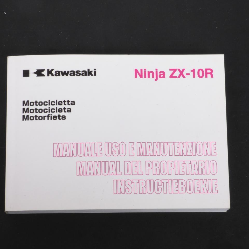 photo piece : Manuel du propriétaire utilisateur->Kawasaki ZX10R