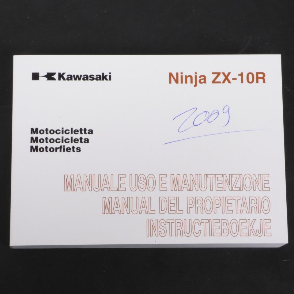 Manuel du propriétaire utilisateur origine pour moto Kawasaki 1000 ZX10R 99976-1486 Occasion