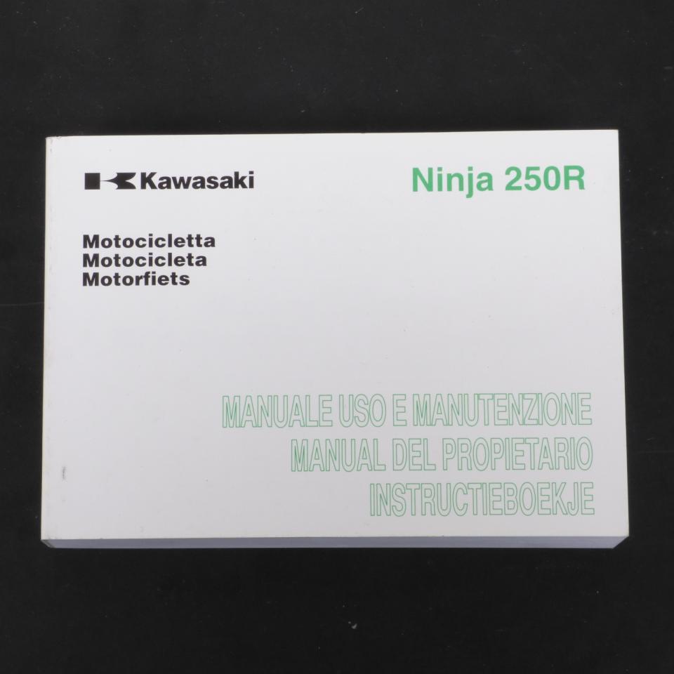 Manuel du propriétaire utilisateur origine pour moto Kawasaki 250 Ninja 99976-1470 Occasion