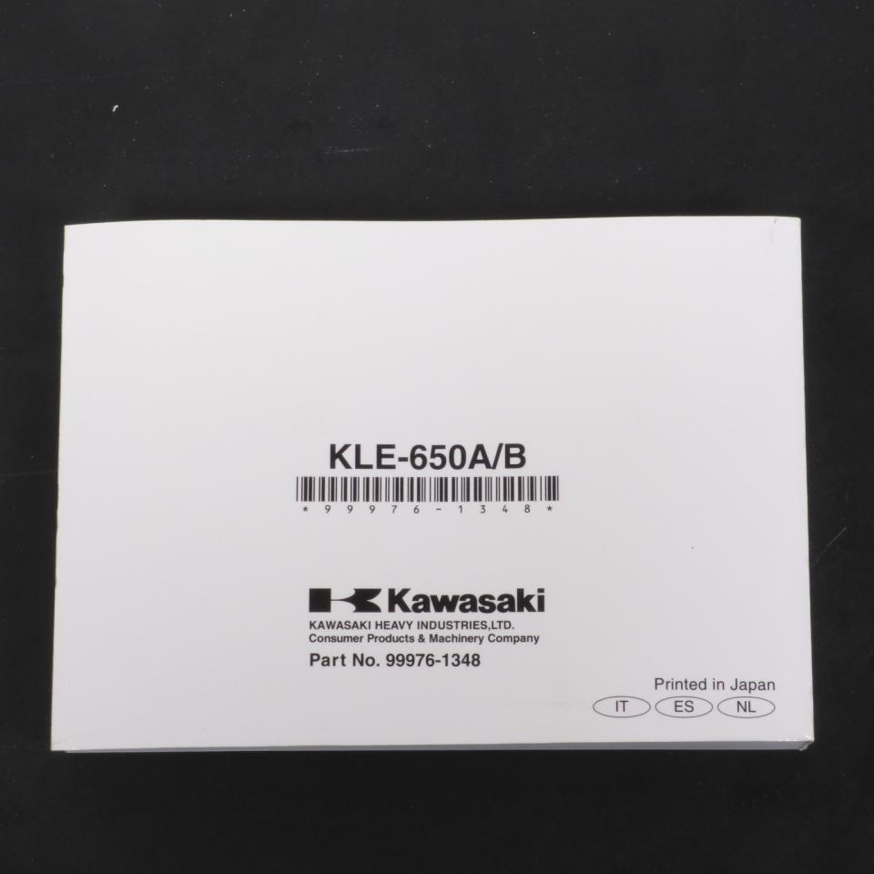 Manuel du propriétaire utilisateur origine pour moto Kawasaki 650 Versys 99976-1348 Occasion