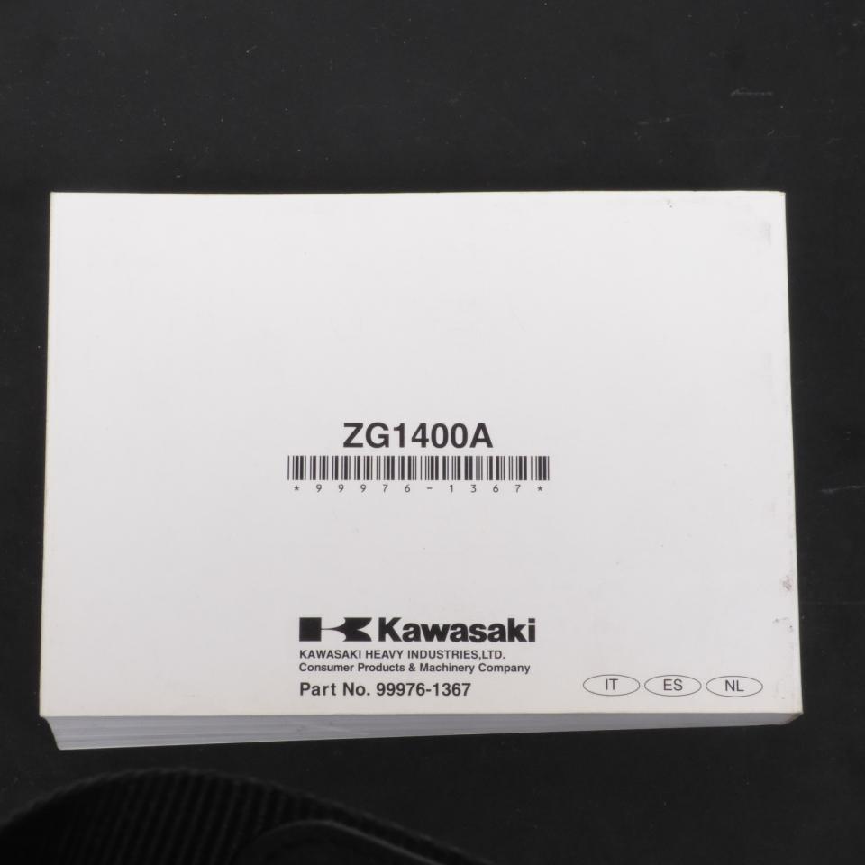Manuel du propriétaire utilisateur origine pour moto Kawasaki 1400 GTR 99976-1367 Occasion