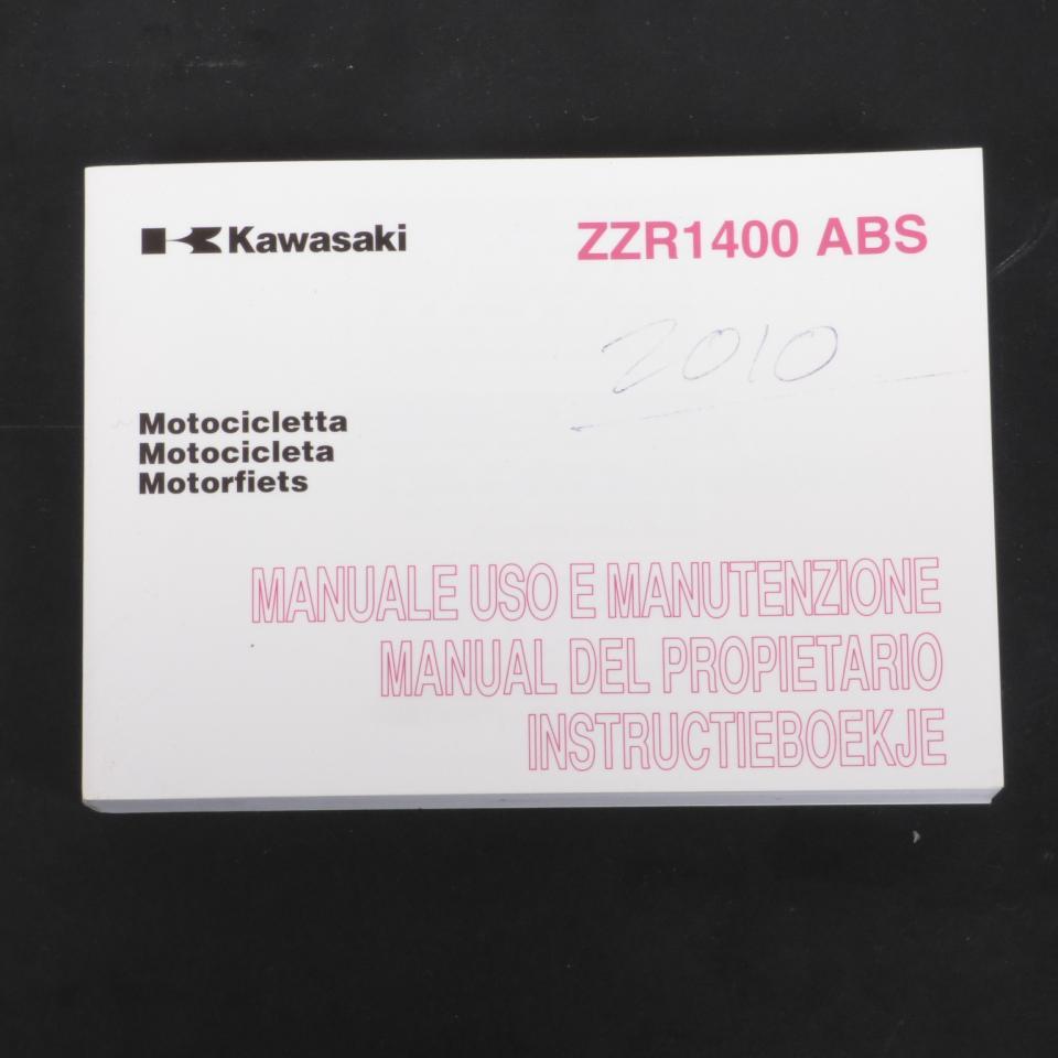 Manuel du propriétaire origine pour moto Kawasaki 1400 Zzr Abs IT ES NL Occasion