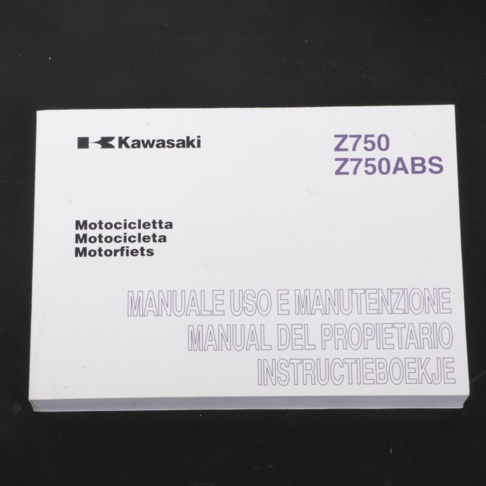 Manuel du propriétaire utilisateur origine pour moto Kawasaki 750 Z 99976-1474 Occasion