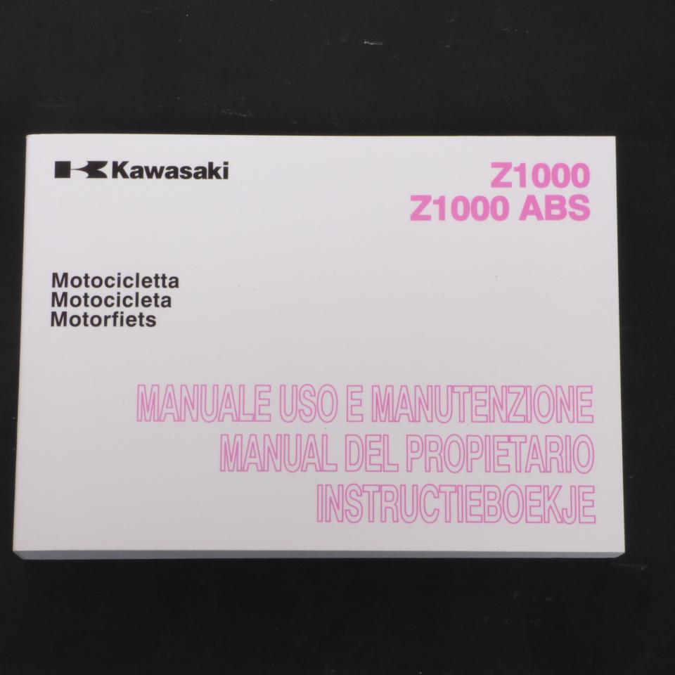 Manuel du propriétaire utilisateur origine pour moto Kawasaki 1000 Z 99976-1616 Occasion