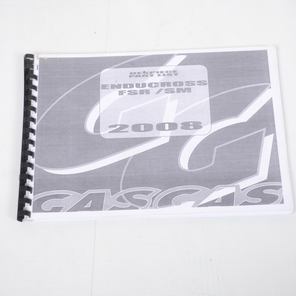 Manuel du propriétaire utilisateur origine pour Moto Gas gas FSR Après 2008 Occasion