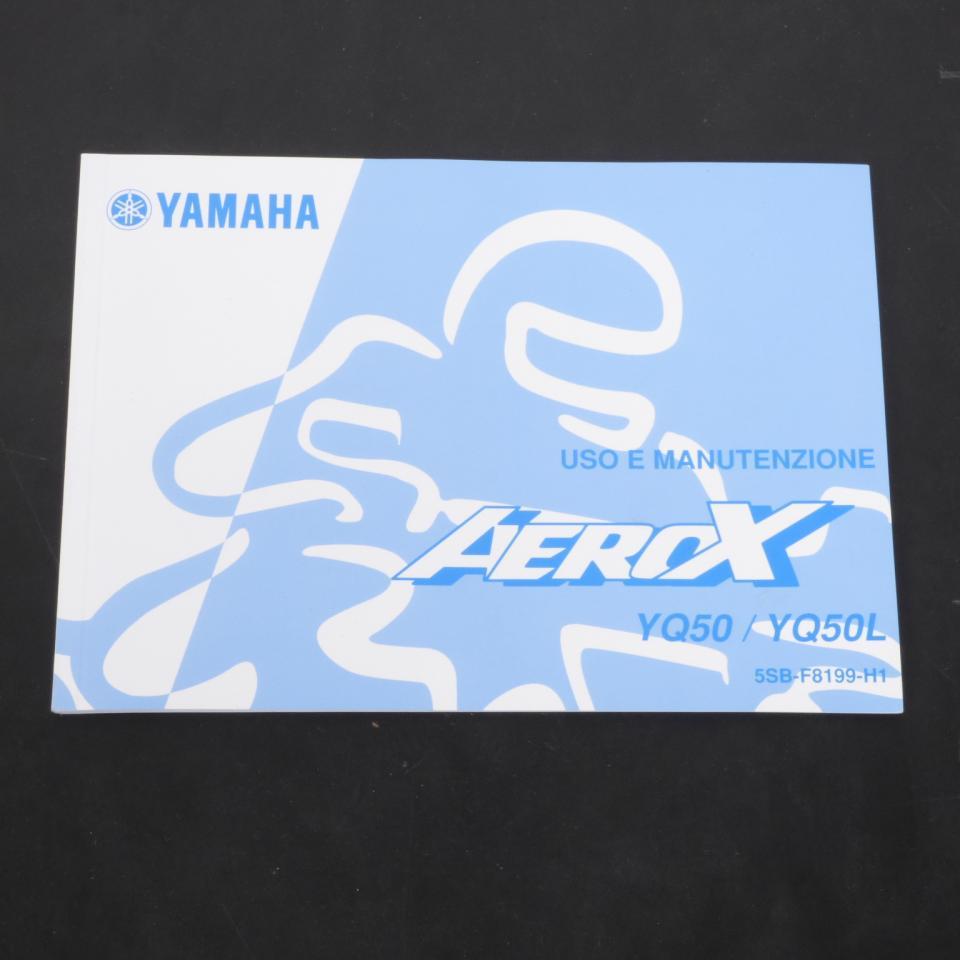 Manuel du propriétaire utilisateur pour Yamaha Aerox