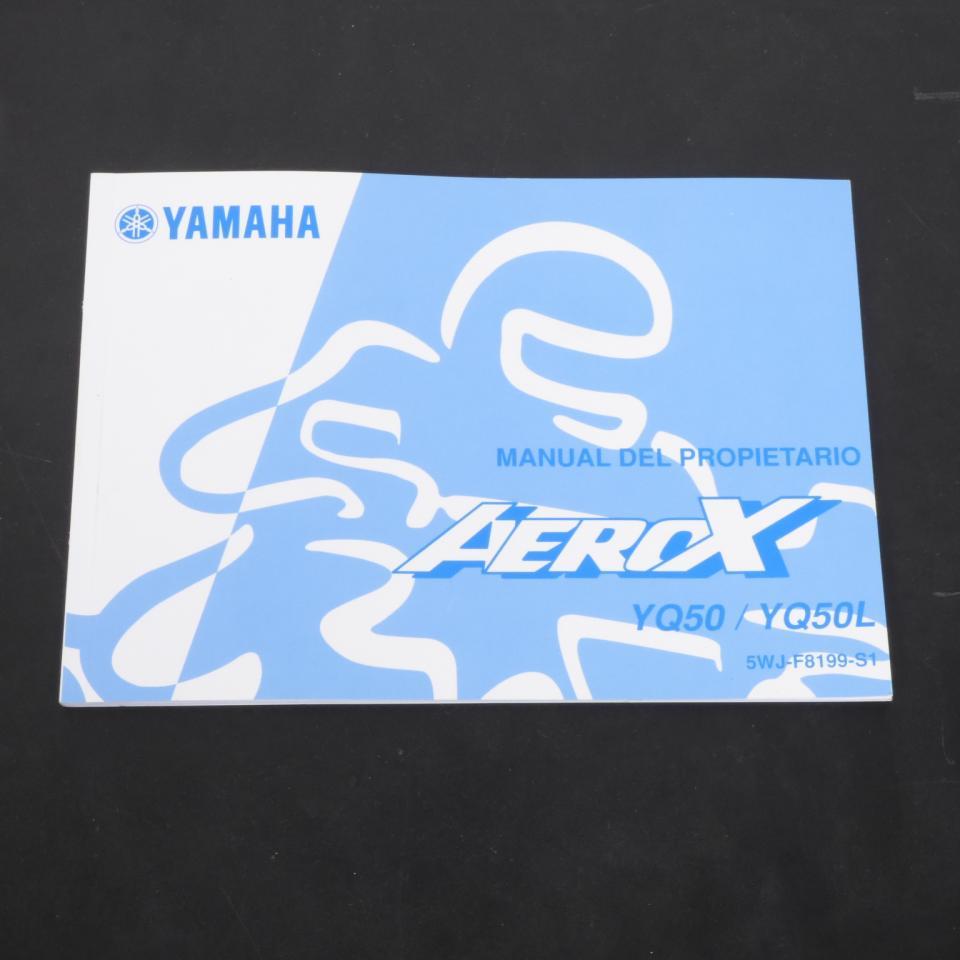 Manuel du propriétaire utilisateur pour Yamaha Aerox