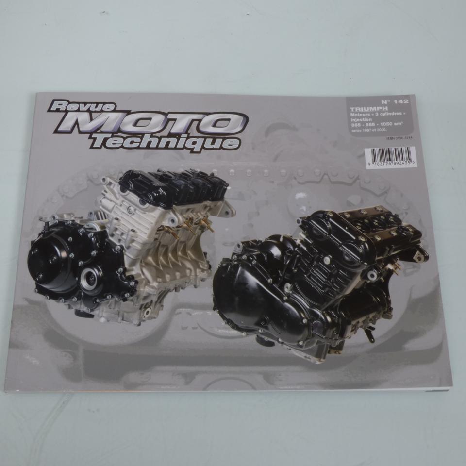 Revue technique spéciale moteur pour moto Triumph 1050cc 3 Cylindres 1997-2006 Inj.