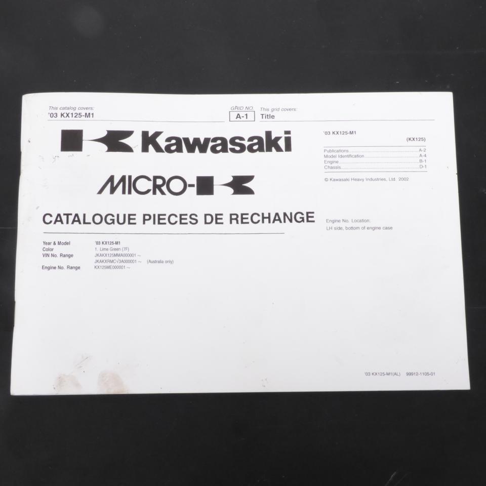 photo piece : Revue technique d atelier->Kawasaki KX