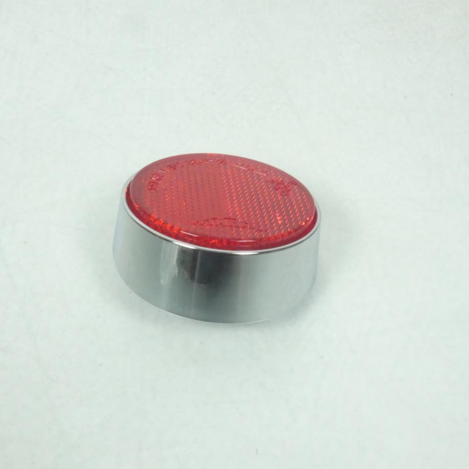 Catadioptre Ø57mm pour moto Triumph 900 Bonneville T100 T2700444 Rouge 92-5133