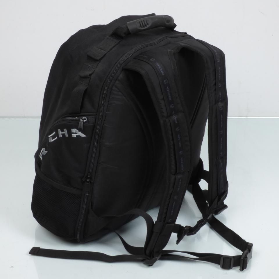 Sac à dos souple pilote pour moto scooter rando marque RICHA textile coloris noir