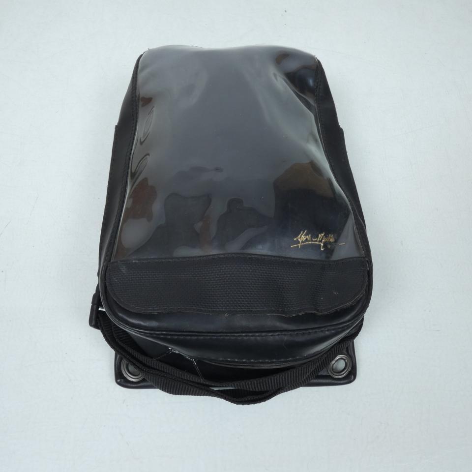 Sacoche de réservoir souple Yves Moillo pour moto Noir Occasion