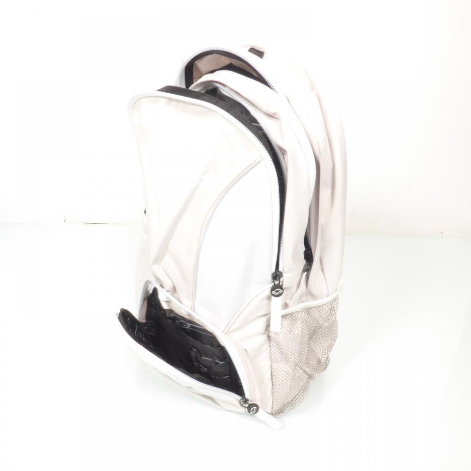Sac à dos souple blanc UFO pour moto Neuf