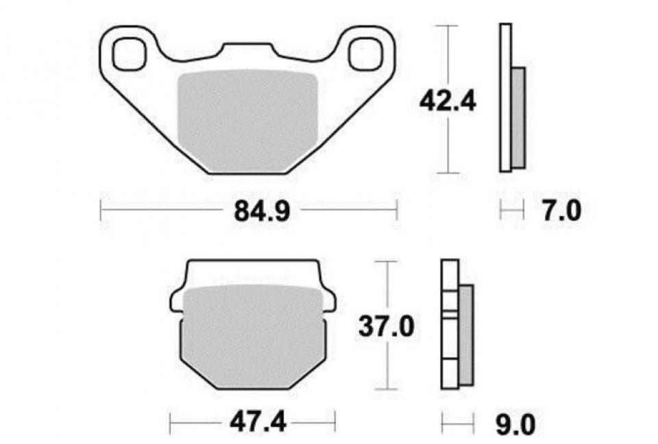 Kit révision entretien Sifam pour Scooter Peugeot 50 Speedake 1995 à 2000 Neuf