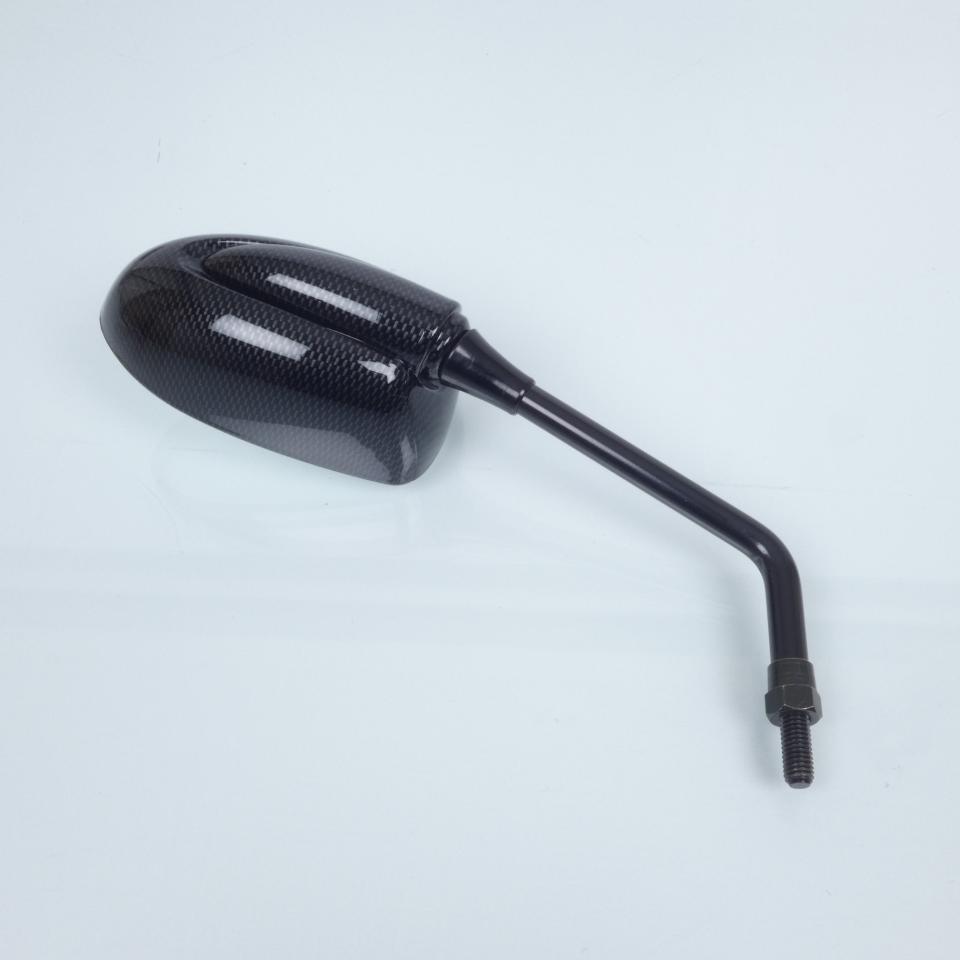Rétroviseur droit Mad Aircraft carbone pour moto scooter / M8 Pas 1.25 std Neuf