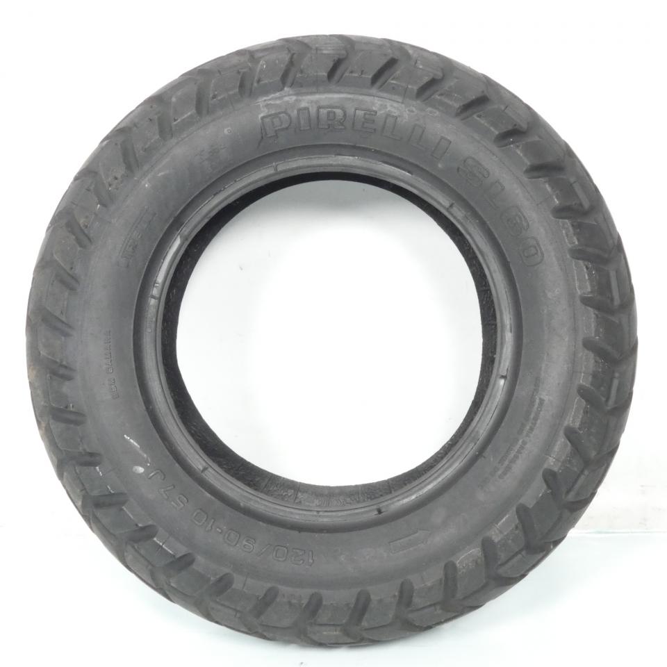 Pneu 120-90-10 Pirelli pour scooter Gilera 50 Stalker 2T AC 1997 à 2001