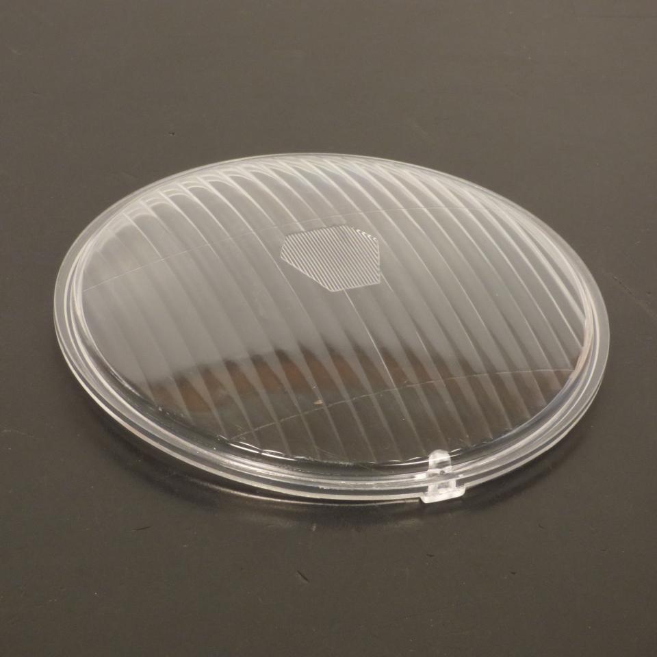 Cabochon vitre d optique avant en plastique Ø127mm transparent pour moto Neuf