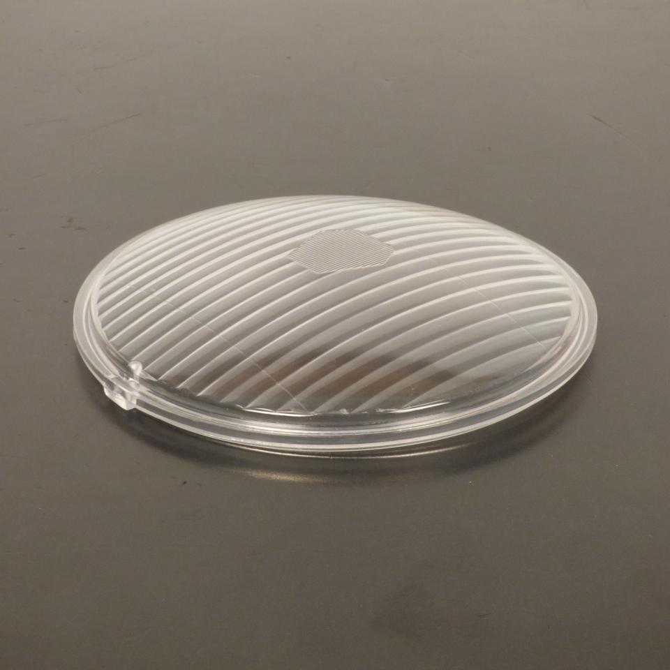 Cabochon vitre d optique avant en plastique Ø127mm transparent pour moto Neuf