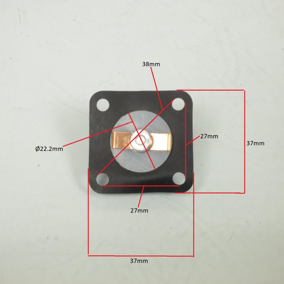 Kit réparation de robinet d essence Générique pour Moto Suzuki 650 GS 1981 à 1983 FCK-5 / diaph simple membrane Neuf