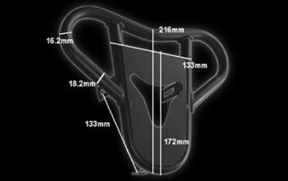 Bumper avant pour Quad Chinois 110 ATV Neuf