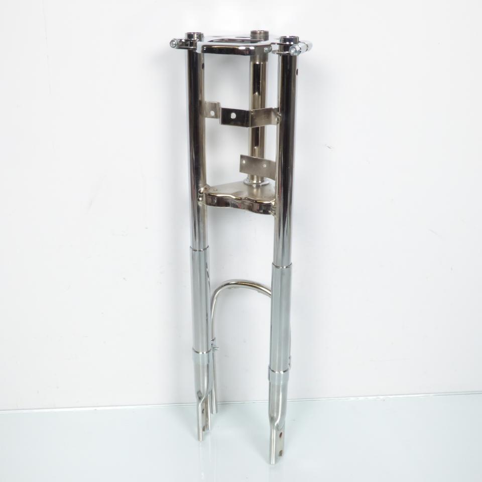 Fourche chromé pour mobylette Peugeot 103 MVL Ø24.5mm Neuf cyclomoteur