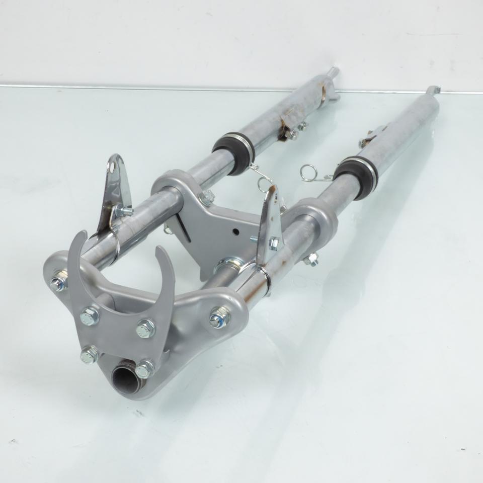 Fourche chromé et grise pour mobylette Peugeot 103 SP Ø26mm Neuf