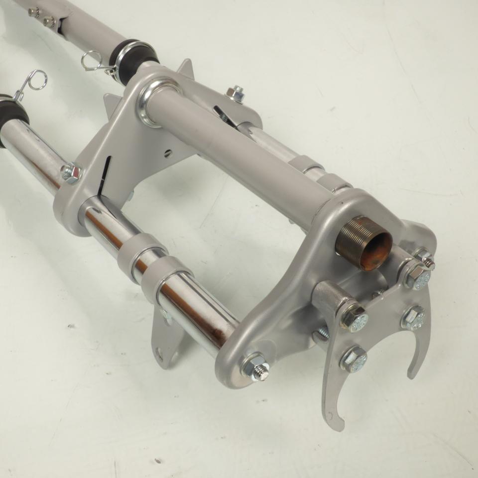 Fourche grise suspension avant pour mobylette Peugeot 103 SP Ø26mm Neuf