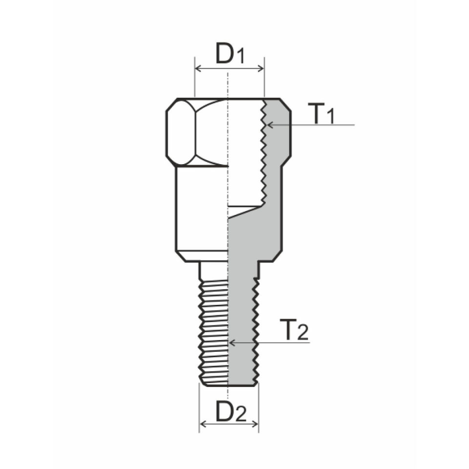 Adaptateur de rétroviseur RMS pour Solex Neuf