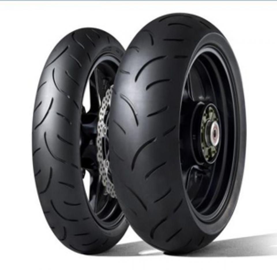 Pneu 190-55-17 Dunlop pour Moto Ducati 1098 Streetfighter 2009 à 2011 AR Neuf