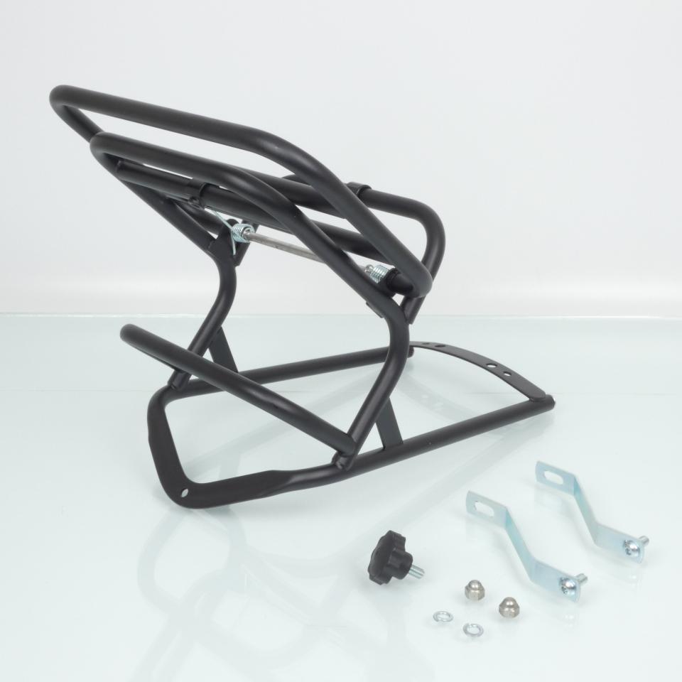 Porte bagage RMS pour scooter Piaggio 50 Vespa noir mat Neuf