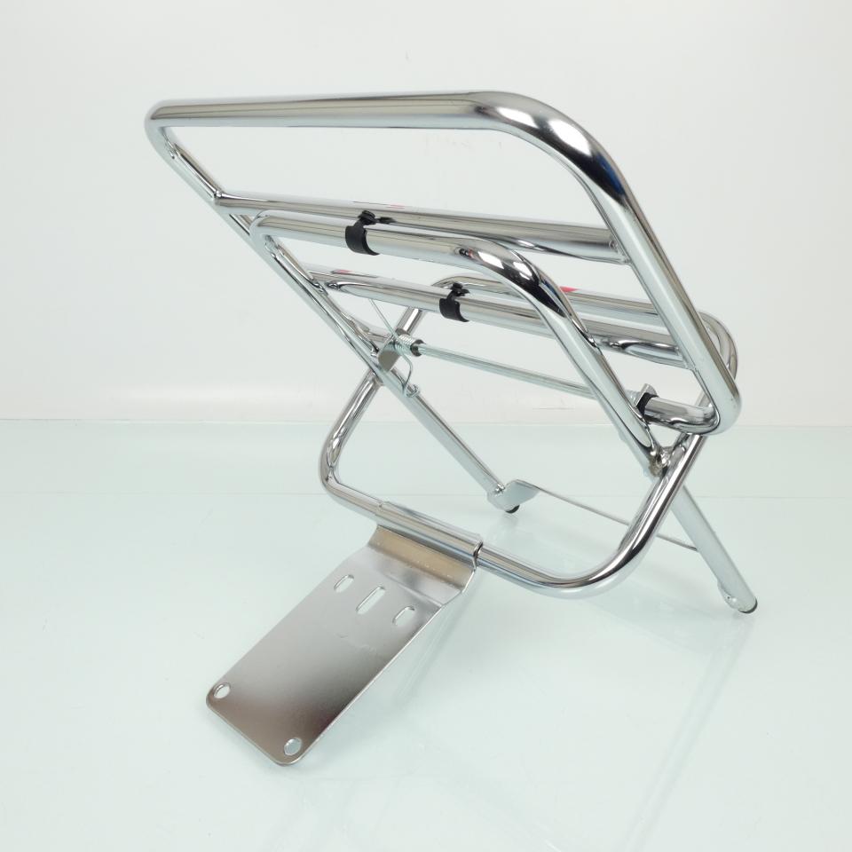 Porte bagage Faco pour scooter Piaggio 80 Vespa Pxe 1981 à 1997 chromé Neuf