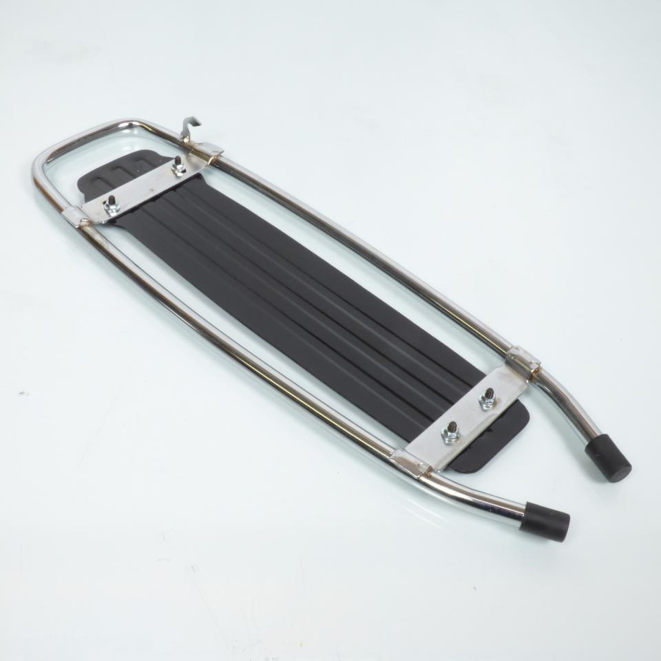 Porte bagage arrière pour mobylette Peugeot 103 MVL Neuf noir et chromé