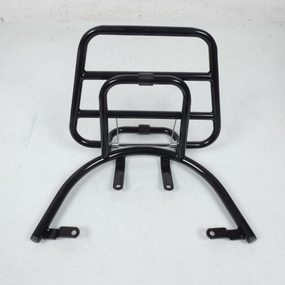 Porte bagage AR Rabattable Noir Brillant Aplus pour scooter Piaggio ZIP Neuf