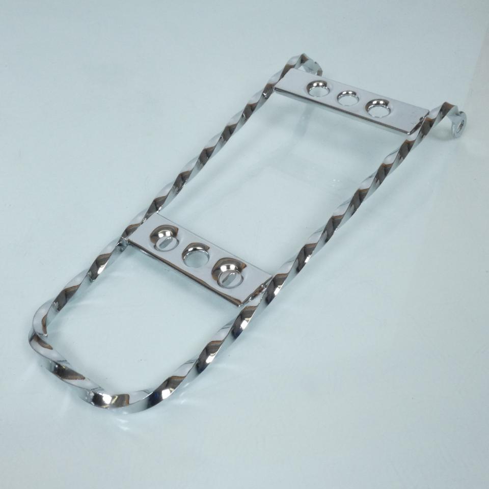 Porte bagage chromé et torsadé RSM pour mobylette Peugeot 50 103 SP Neuf