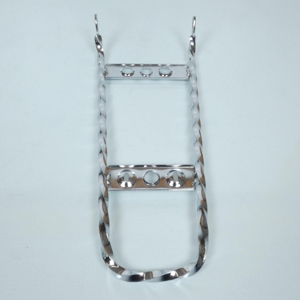 Porte bagage chromé et torsadé RSM pour mobylette Peugeot 50 103 SP Neuf