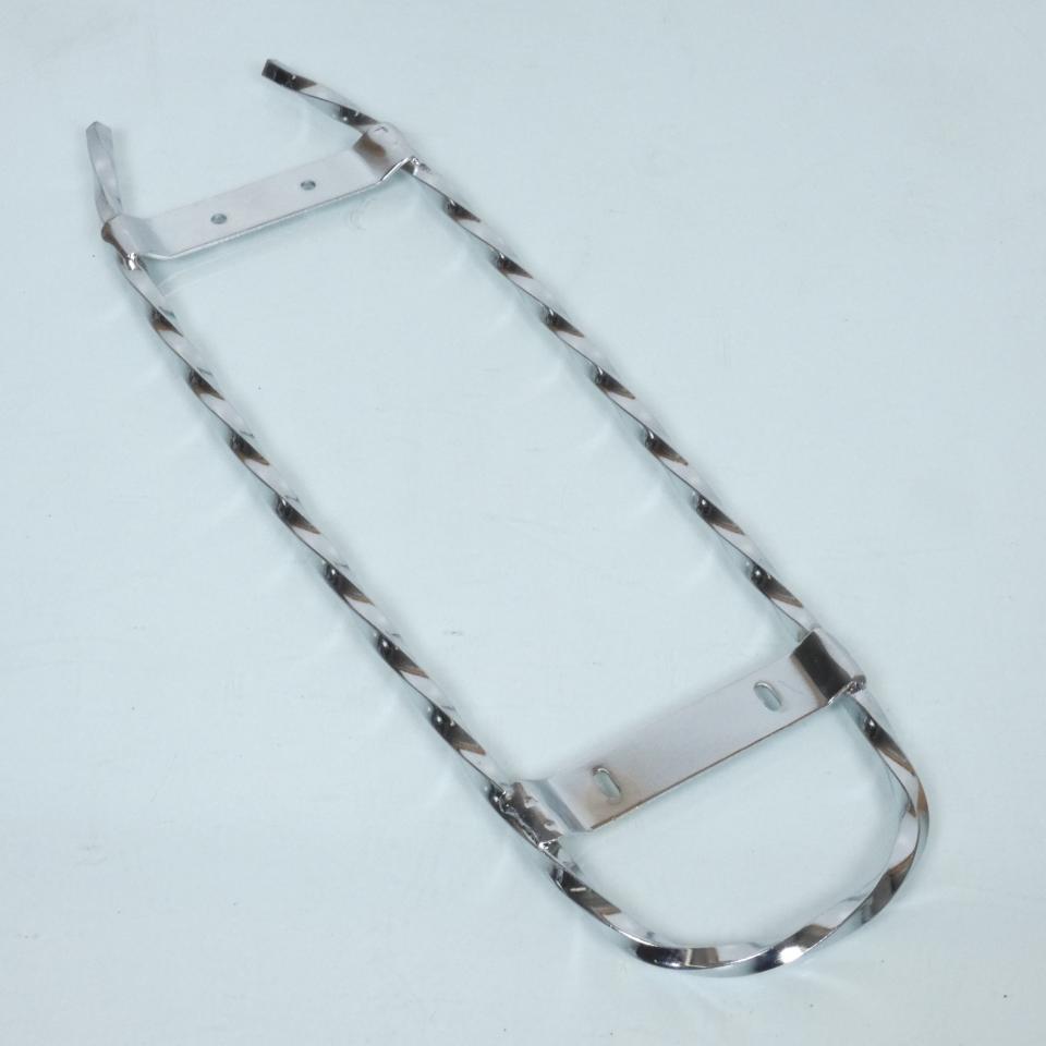 Porte bagage torsadé et chromé pour mobylette Peugeot 50 103 Neuf
